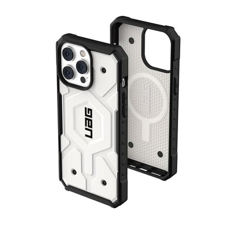 UAG Designed for iPhone 14 Pro Max Case White 6.7" Pathfinder Build-in Magnet Compatible with MagSafe Charging Slim Lightweight Shockproof Dropproof Rugged Protective Cover by URBAN ARMOR GEAR