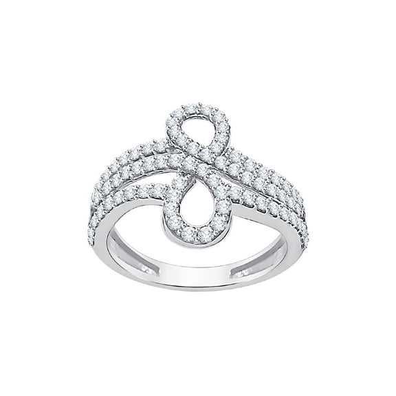 Diamond Fashion Ring in 10K Gold (7/8 cttw) (I-Color, SI3-I1 Clarity)