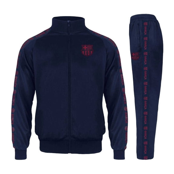 FC Barcelona Mens Taped Tracksuit