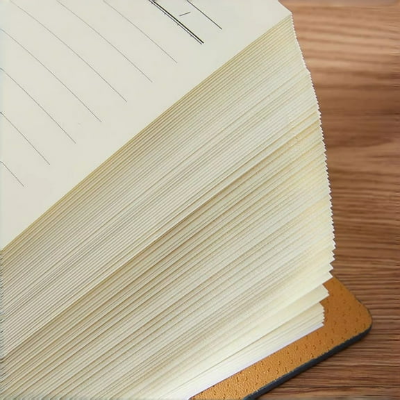 Detachable Loose-Leaf Notebook with 360° Coil, Matte Faux Leather Cover, 200-Page Large-Capacity for Notes, Planning and Diary