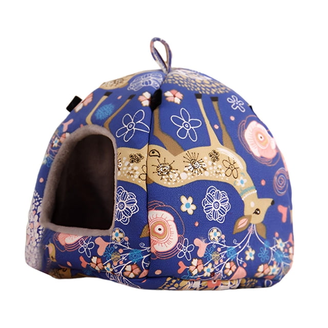 Hamaca para pájaros jinwen cama para dormir jaula de juguete accesorios casa para pájaros EstiloA L 17x17x18cm