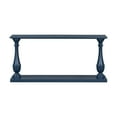 thumbnail image 3 of Harper & Bright Designs Vintage Console Table with Vase-Leg Design , Wood Narrow Entryway Table for Living Room and Study room , Navy Blue, 3 of 9