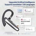 thumbnail image 2 of HLONK Oreillette Bluetooth Pièce d'Oreille Traduction Traduction Écouteurs en Temps Réel Casque Bluetooth Écouteurs Traduction AI Écouteurs en Temps Réel, 2 of 7