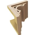 thumbnail image 6 of 11"W x 11"D x 11"H Wide Sheridan Rough Cedar Woodgrain TimberThane Corbel, Primed Tan, 6 of 6
