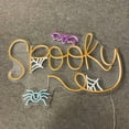 thumbnail image 4 of Glowneon Spooky Neon Signs, Halloween Party Wall Art LED Light Decor, 4 of 4