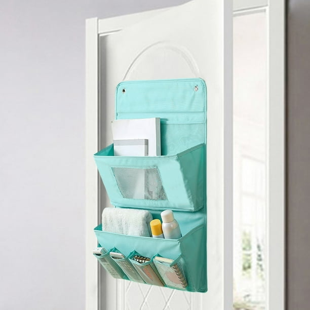 Bolsa de almacenamiento plegable, organizador colgante multifuncional con múltiples compartimentos, resistente al agua para viajes, dormitorio y armario de sala de estar, diseño plegable que