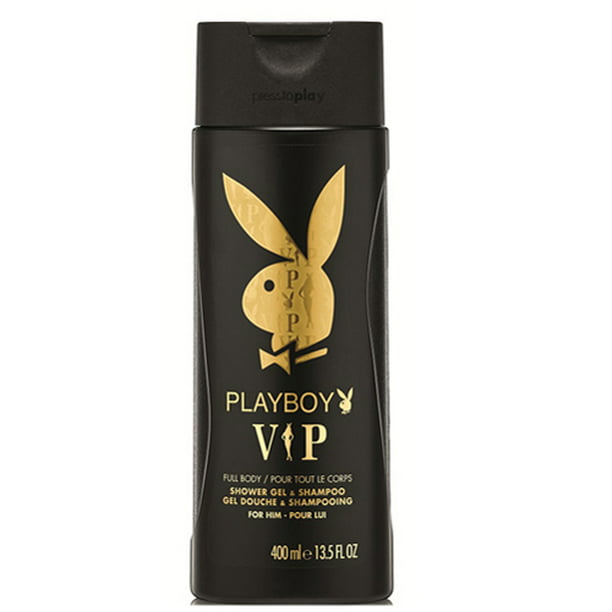 Playboy VIP Shower Gel & Shampoo for Him 13.5oz / 400ml - Walmart.com ...