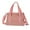 Pink, variant on Nylon Crossbody Purse Satchel Handbag for Women Waterproof Shoulder Bag Lightweight Casual Totes Top Handle Bag "Pink"