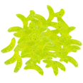 thumbnail image 4 of Paquete de 100 Peces Blandos Blandos Mads Breet Beetle Seures Bait 0.5 G , Amarillo Macarena Cebo de gusano de pesca, 4 of 8