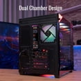 thumbnail image 3 of Gabinete AEROCOOL Dryft V2 Negro RGB ATX S/Fuente Cristal, 3 of 4