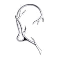 thumbnail image 1 of CIMAXIC 1Pc Girl Earrings Simple Twig Pattern Ear Hook Decorative Clip,2.05"X0.59"X0.2", 1 of 4