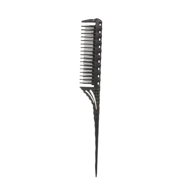 3-Row Teeth Teasing Comb Detangling Brush Rat Tail Comb Adding Volume Back Coming Hairdressing Combs