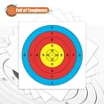 thumbnail image 1 of Archery Targets Paper, 50Pcs Bow and -Targets for Hunting Backyard, Archery Target Practice Accessories 5 Rings, 1 of 5