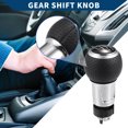 thumbnail image 3 of Unique Bargains Gear Shift Knob 6 Speed Manual Gearbox Stick Shifter Lever Knob for Audi B8 07-15 Plastic Black, 3 of 6