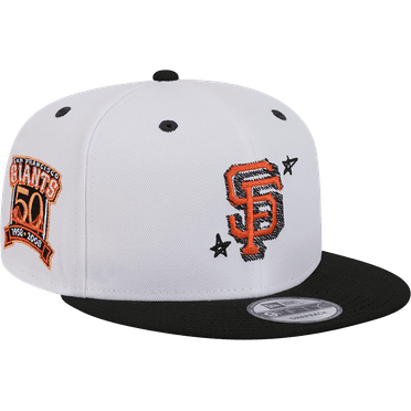 Men's New Era White San Francisco Giants Official Doodles 9FIFTY Snapback Hat