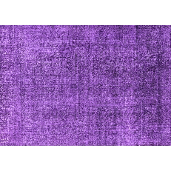 Ahgly Company Indoor Rectangle Oriental Purple Industrial Area Rugs, 6' x 9'