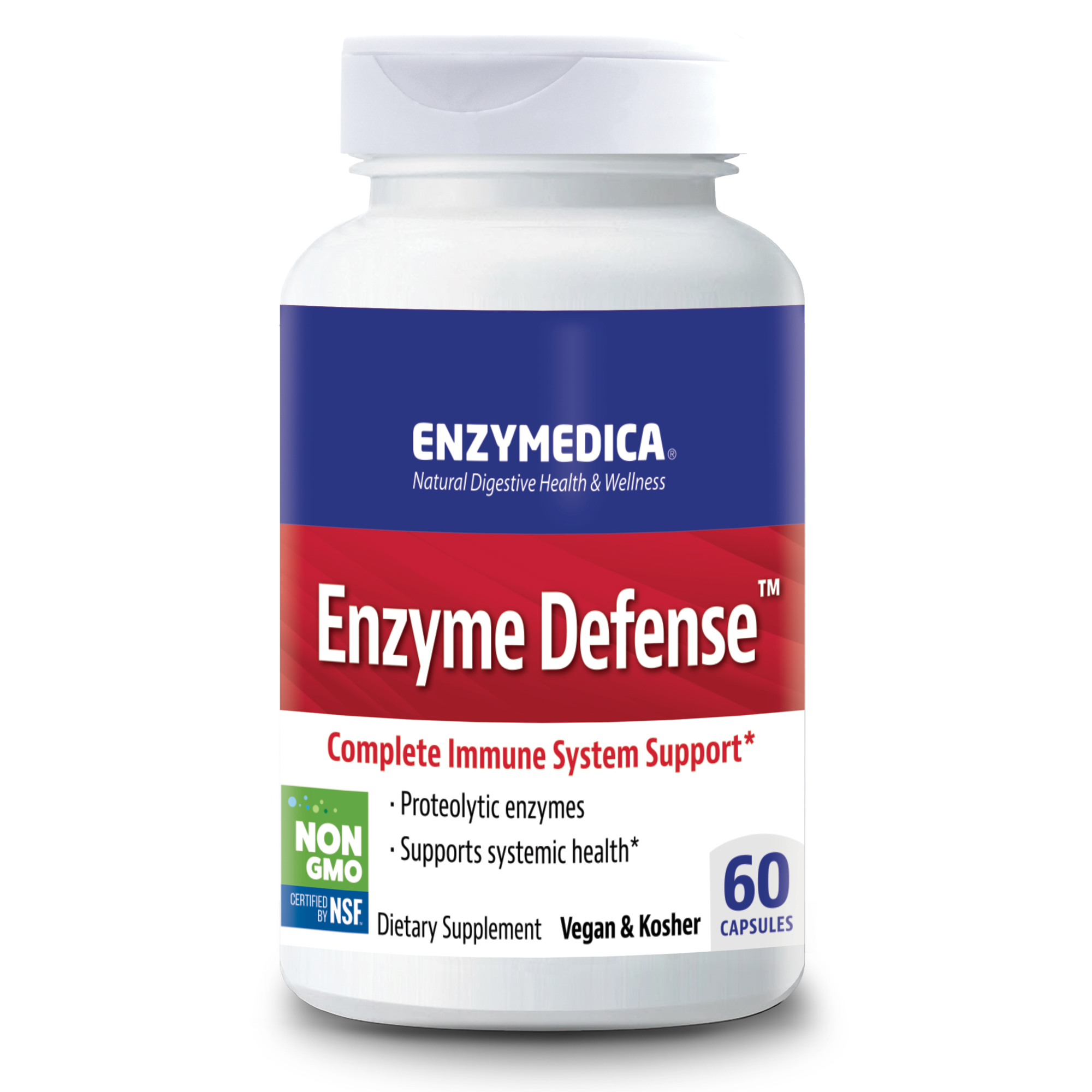 Enzymedica, Enzyme Defense, Specialized Enzyme Formula For