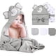 thumbnail image 1 of Momcozy Toalla Con Capucha Para Bebé De 8 Piezas Para Recién Nacidos, Bebés Y Niños Pequeños, 1 of 8