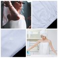 thumbnail image 5 of Raindrops White Bath Towel Skirt 1Pc Superfine Fiber Cotton Polyester Soft Absorbent Bathdress, 5 of 8