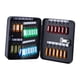 thumbnail image 1 of Caja de almacenamiento de llaves con cerradura de código, armario para llaves con cerradura, organizador de utilidad negro, armario para llaves, acces 48 tarjetas clave, 1 of 8