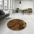 thumbnail image 4 of Ahgly Tapis Rectangulaire Rouge Lavable en Machine, 7 Pieds x 10 Pieds, 4 of 7