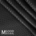 thumbnail image 3 of Waffle Fabric Shower Curtain Stall Shower Curtain for Bathroom Heavy Duty Quality Waffle Shower Curtain for Hotel Bathtubs RV, 36 x 72 inch, Black, 3 of 6