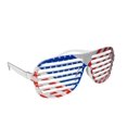 thumbnail image 1 of EE. UU. Bandera americana Persianas Diversión Novedad Fiesta de plástico Retro Disfraz Prop Rave Club Eyewear Disco kaili Sencillez, 1 of 5