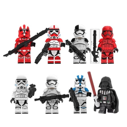 8PCS Minifigures Set –Movies Building Blocks, Creative Puzzle Toys for Children Christmas Gift Birthday Present