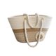 thumbnail image 5 of Bolso de mano tejido para playa jinwen Flor Caqui, 5 of 8