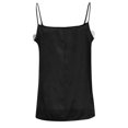 thumbnail image 4 of MESSUEN Lace Camisole Tops for Women Spaghetti Strap Tank Top V-neck Camisole Women V-neck Lace Up Patchwork Sleeveless Tank Camis Tops Blouse T Shirts for Women Casual Tops Black 2XL, 4 of 5