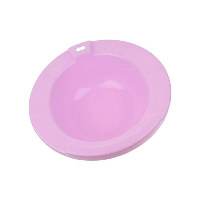 Hip Bath Tub Sitz Bath Patients Hip Bath Tub for Toilet Hemorrhoid Avoid Squatting Purple
