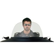National Cycle FLH Replacement Windshield, 12.75 Light Tint FMR Hardcoated Lexan Polycarbonate, Touring/Cruiser (20051)