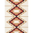 thumbnail image 2 of Pasargad Home PNT-350 6x9 Tuscany Collection Reversible Wool Ivory Area Rug- 6' 0'' X 8'11'', 2 of 2
