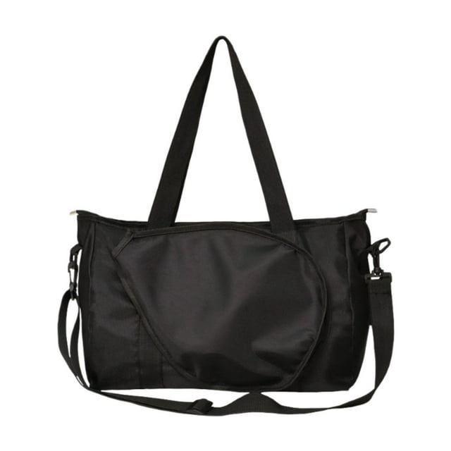 Bolsa de raqueta de bádminton Bolsa de transporte de raqueta de tenis Bolsa de tenis ligera Negro