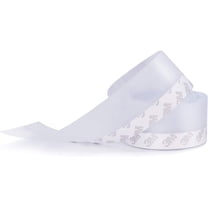 Weather Stripping, 33 Feet Weather Stripping Door Seal Door Draft Stopper Shower Door Seal Strip Window Seal, Adhesive Silicone Tape (Transparent, 25MM)