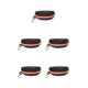 thumbnail image 2 of Billuyoard Estuche de almacenamiento para gafas de sol, bolsa de seguridad para gafas, organizador de transporte, hombres, mujeres, adultos, adolescentes, Naranja 5piezas Billuyoard CBP233558, 2 of 6