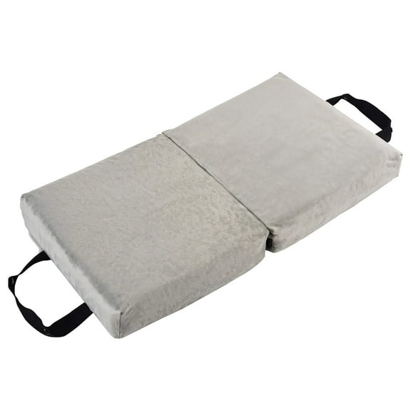 Extra Thick Memory Foam Kneeling Pad for Gardening, Cushioned Garden Knee Mat with Portable Handle, Non-Slip Bottom, Foldable 12"x11", Ideal for Kneeling During Yard Work, Cleaning, and More