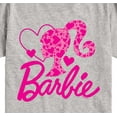 thumbnail image 3 of Barbie - Barbie Logo Hearts - Toddler And Youth Short Sleeve Graphic T-Shirt, 3 of 5