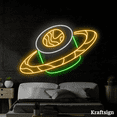 thumbnail image 4 of Craftnamesign Sushi Planet Neon Sign, Sushi Restaurant Decor, Sushi Signs, 4 of 4