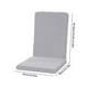 thumbnail image 3 of Fiudx Funda Elástica para Silla de Comedor, Diseño con Faldón, Tela de Licra Suave, Lavable a Máquina, Elegante Decoración para El Hogar, Ideal para Banquetes de Boda, Protección Total, Respaldo de 4, 3 of 6