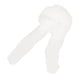 thumbnail image 4 of Accesorios de disfraz de sombrero de moda 1/6 para figuras de modelos de muñecas de 12 pulgadas Blanco, 4 of 9