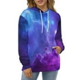 thumbnail image 4 of Galaxy Nebula Dream(2)-2 Men's Women Vintage 3D Hooded Sweatshirt - All-Season Loose Fit Streetwear, 4 of 6