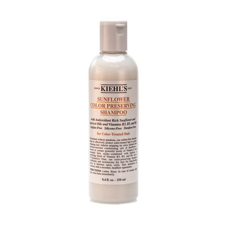 shampoo kiehl treated preserving sunflower oz hair