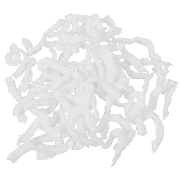 TABLETREANDS 100Pcs Moped Seat Covers for Rain with Transparent Plastic Material