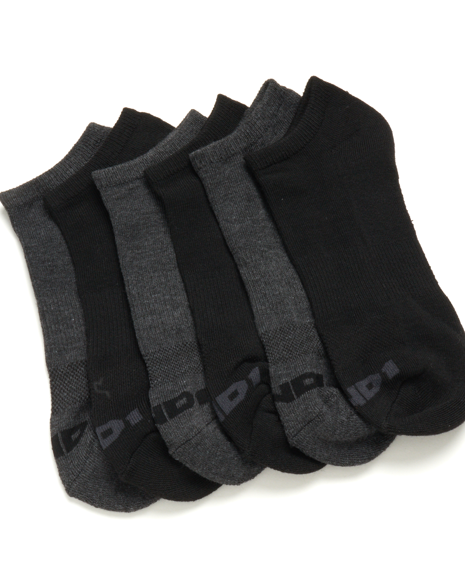 AND1 Men's Cushion No-Show Socks, 12-Pack, Gray photo 3