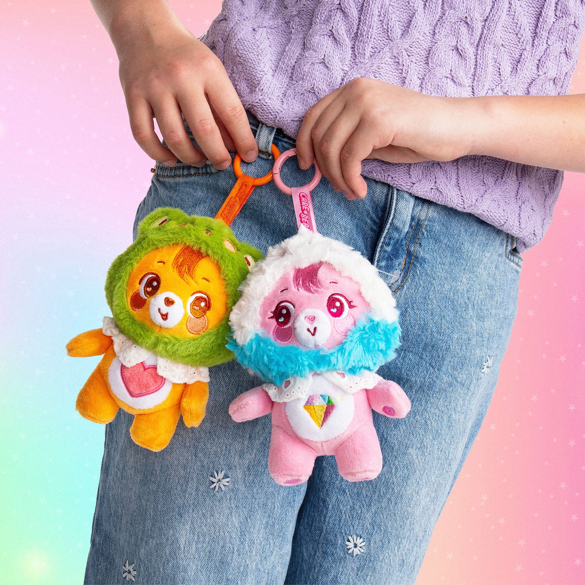 Care Bears Cutie Companions 6" Plush Dangler Assortment