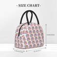 thumbnail image 2 of Easygdp Elephant Bolsa de Almuerzo Insulada Grande, Forro de Aluminio, Diseño Espacioso, a Prueba de Fugas, Ideal para Trabajo, Picnics, Viajes y Actividades al Aire Libre, 2 of 6