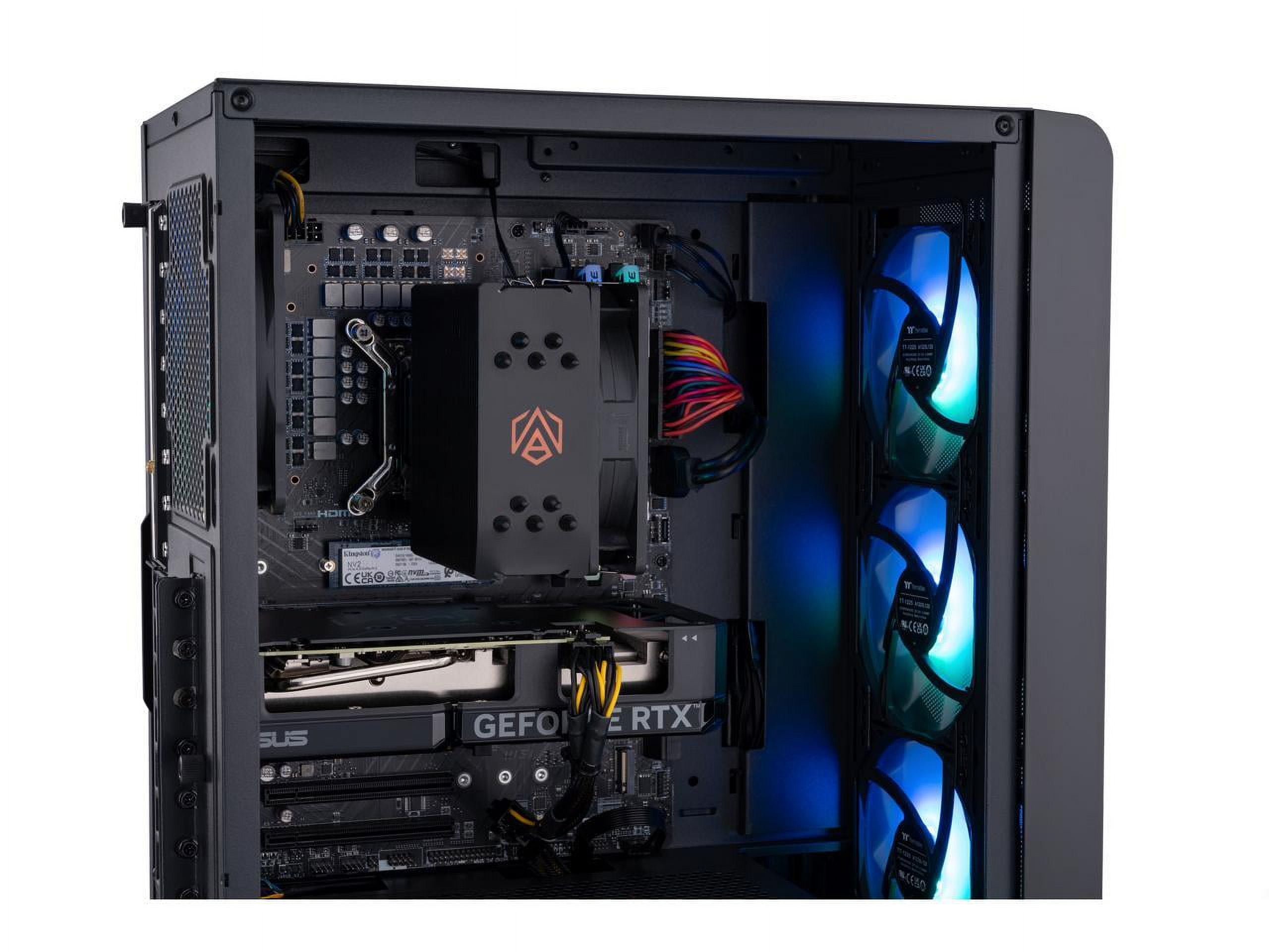 ABS Stratos Aqua Gaming PC - Intel i7 14700F - GeForce RTX 4060 TI 8G -  DLSS 3 - AI-Powered Performance - 32GB DDR5 6000MHz - 1TB M.2 NVMe SSD - 