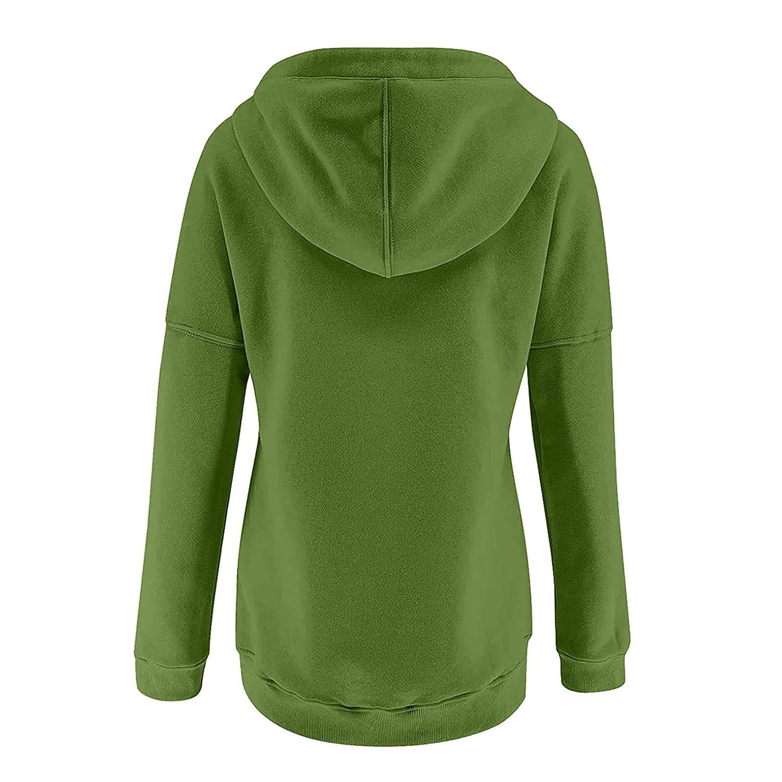  sumensumen Hoodies For Women Plus Size Cute Long Sleeve Tops  2023 Fashion Warm Sweatshirt Loose Fitting Shirts Pullover Green,Small :  Clothing, Shoes & Jewelry