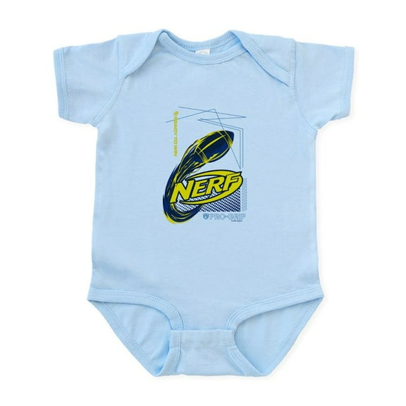 CafePress - Nerf Ready To Win Body Suit - Baby Light Bodysuit, Size Newborn - 24 Months